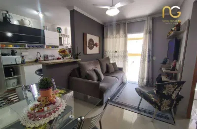 Apartamento com 1 dormitório à venda, 45 m² por r$ 360.000,00 - tupi - praia grande/sp
