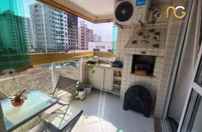 Apartamento com 1 dormitório à venda, 45 m² por r$ 360.000,00 - tupi - praia grande/sp