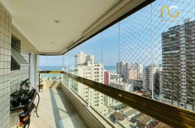 Apartamento com 3 dormitórios à venda, 115 m² por r$ 790.000,00 - tupi - praia grande/sp