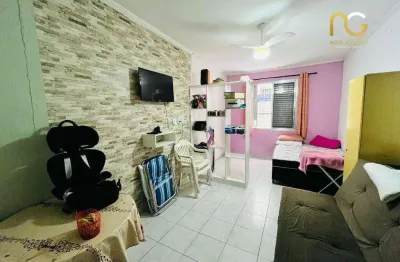 Kitnet à venda, 30 m² por r$ 165.000,00 - mirim - praia grande/sp