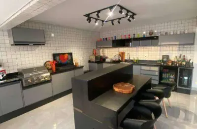 Apartamento duplex com 3 dormitórios à venda, 159 m² por r$ 1.499.000,00 - vila guilhermina - praia grande/sp
