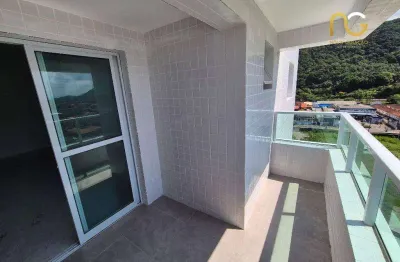 Apartamento novo - alto padrão - vista mar - 02 dormitorios 01 suite - mongagua/sp