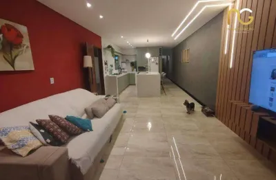 Casa com 2 dormitórios à venda, 120 m² por r$ 880.000,00 - vila guilhermina - praia grande/sp