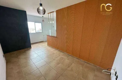 Apartamento vista mar 1 dormitório à venda, 45 m² por r$ 255.000 - tupi - praia grande/sp