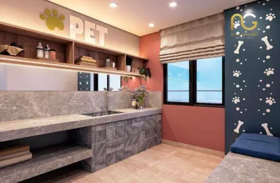 Apartamento com 2 dormitórios à venda, 96 m² por r$ 820.000,00 - solemar - praia grande/sp