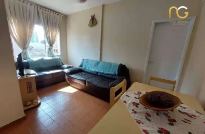 Apartamento com 1 dormitório à venda, 64 m² por r$ 295.000,00 - boqueirão - praia grande/sp