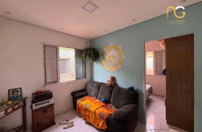 Kitnet com 1 dormitório à venda, 33 m² por r$ 175.000,00 - bairro caiçara - praia grande/sp