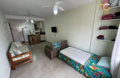 Kitnet com 1 dormitório à venda, 28 m² por r$ 219.900,00 - aviação - praia grande/sp