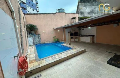 Sobrado de alto padrão com 3 suítes à venda, 219 m² por r$ 1.400.000 - vilamar - praia grande/sp