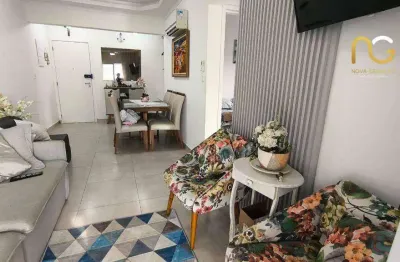 Apartamento com 2 dormitórios à venda, 64 m² por r$ 554.000,00 - vilamar - praia grande/sp