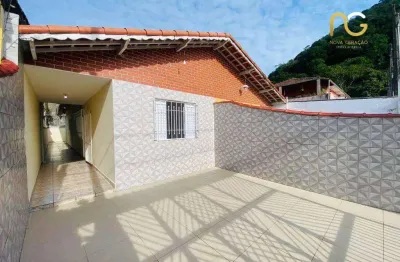 Casa com 2 dormitórios à venda, 62 m² por r$ 250.000,00 - itaóca - mongaguá/sp