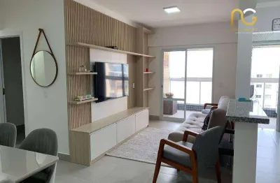 Apartamento com 2 dormitórios à venda, 86 m² por r$ 910.000,00 - aviação - praia grande/sp