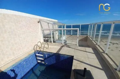 Apartamento duplex à venda, 192 m² por r$ 2.750.000,00 - aviação - praia grande/sp