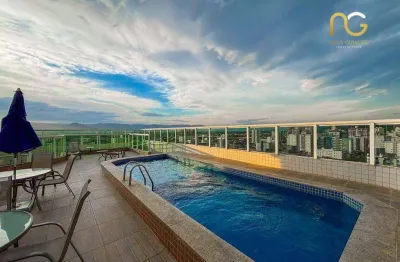 Apartamento com 2 dormitórios à venda, 70 m² por r$ 555.000,00 - vila guilhermina - praia grande/sp