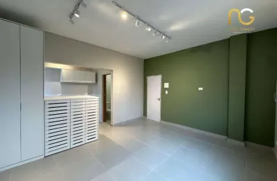 Kitnet à venda, 30 m² por r$ 220.000,00 - canto do forte - praia grande/sp