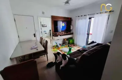 Apartamento com 2 dormitórios à venda, 78 m² por r$ 350.000,00 - vila guilhermina - praia grande/sp