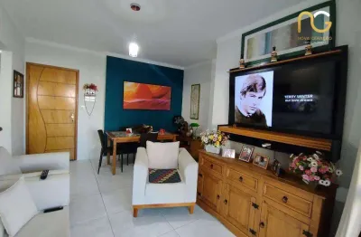 Apartamento com 2 dormitórios à venda, 75 m² por r$ 490.000,00 - tupi - praia grande/sp