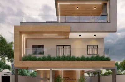 Casa com 2 dormitórios à venda, 44 m² por r$ 350.000,00 - vila guilhermina - praia grande/sp