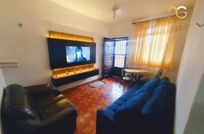 Apartamento com 2 dormitórios à venda, 62 m² por r$ 330.000,00 - boqueirão - praia grande/sp