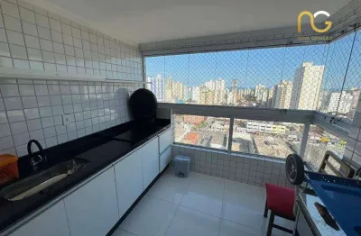 Apartamento com 2 dormitórios à venda, 72 m² por r$ 400.000,00 - tupi - praia grande/sp