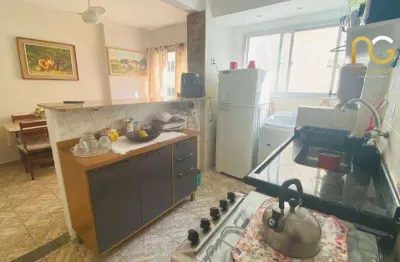 Apartamento com 1 dormitório à venda, 41 m² por r$ 268.000,00 - aviação - praia grande/sp
