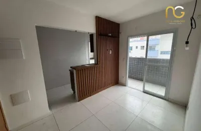 Apartamento com 1 dormitório à venda, 43 m² por r$ 345.000,00 - canto do forte - praia grande/sp