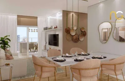 Apartamento com 2 dormitórios à venda, 79 m² por r$ 618.306,15 - caiçara - praia grande/sp