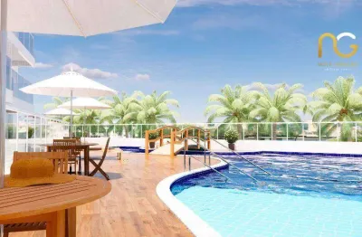 Apartamento com 2 dormitórios à venda, 79 m² por r$ 620.299,40 - vilamar - praia grande/sp