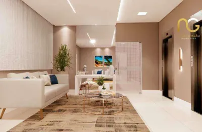 Apartamento com 2 dormitórios à venda, 79 m² por r$ 628.272,40 - vilamar - praia grande/sp