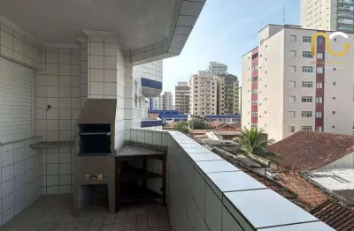 Apartamento com 1 dormitório à venda, 55 m² por r$ 315.000,00 - aviação - praia grande/sp
