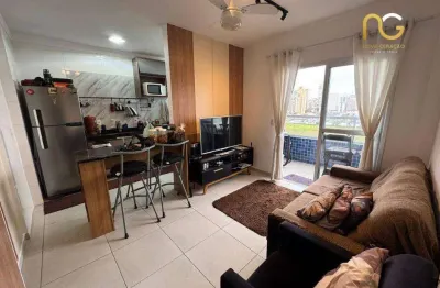 Apartamento com 2 dormitórios à venda, 57 m² por r$ 380.000,00 - vila guilhermina - praia grande/sp