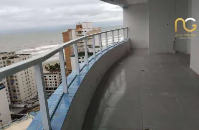 Apartamento alto padrão - novo - total lazer - 02 dormitorios 01 suite - 16º andar - bairro ocian/praia grande-sp