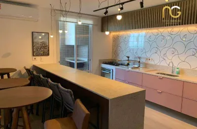 Apartamento com 1 dormitório à venda, 53 m² por r$ 453.000,00 - vila balneária - praia grande/sp