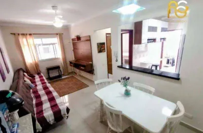 Apartamento com 1 dormitório à venda, 51 m² por r$ 330.000,00 - canto do forte - praia grande/sp