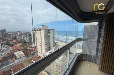 Apartamento com 2 dormitórios à venda, 63 m² por r$ 595.000,00 - caiçara - praia grande/sp