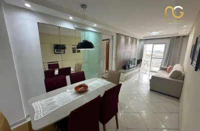 Apartamento com 2 dormitórios à venda, 89 m² por r$ 520.000,00 - tupi - praia grande/sp