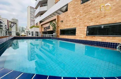 Apartamento com 2 dormitórios à venda, 93 m² por r$ 691.000,00 - aviação - praia grande/sp