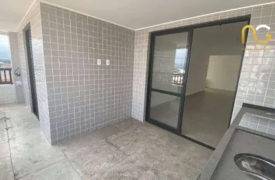 Apartamento com 2 dormitórios à venda, 81 m² por r$ 693.000,00 - vila guilhermina - praia grande/sp