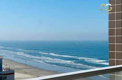 Apartamento vista mar novo a venda - lazer completo! mirim-praia grande