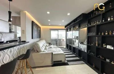 Apartamento com 3 dormitórios à venda, 136 m² por r$ 1.390.000,00 - vila guilhermina - praia grande/sp