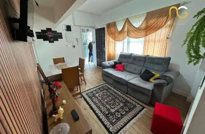 Apartamento com 2 dormitórios à venda, 48 m² por r$ 299.000,00 - tupi - praia grande/sp