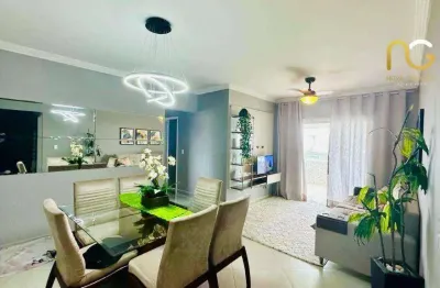 Apartamento com 3 dormitórios à venda, 101 m² por r$ 780.000,00 - vila guilhermina - praia grande/sp