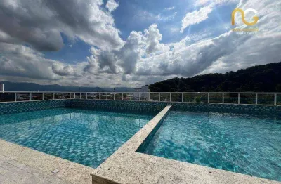 Apartamento com 2 dormitórios à venda, 60 m² por r$ 395.000,00 - boqueirão - praia grande/sp