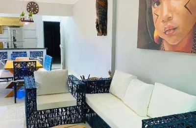 Apartamento com 2 dormitórios à venda, 78 m² por r$ 564.000,00 - vila balneária - praia grande/sp