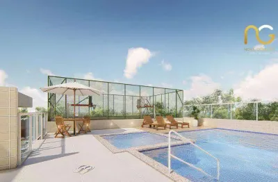 Apartamento com 3 dormitórios à venda, 107 m² por r$ 655.000,00 - aviação - praia grande/sp