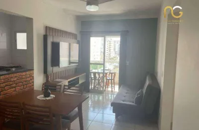 Apartamento com 1 dormitório à venda, 50 m² por r$ 372.000,00 - vila guilhermina - praia grande/sp