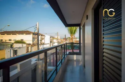 Casa com 3 dormitórios à venda, 66 m² por r$ 399.000,00 - vila antártica - praia grande/sp