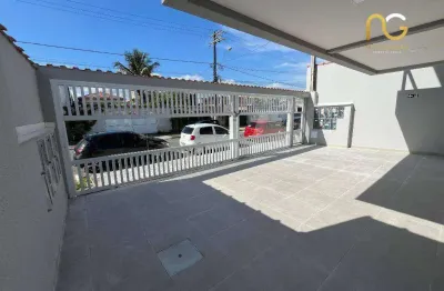 Casa com 2 dormitórios à venda por r$ 350.000,00 - vila tupiri - praia grande/sp