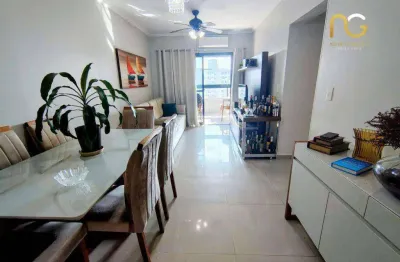 Apartamento com 2 dormitórios à venda, 77 m² por r$ 470.000,00 - tupi - praia grande/sp