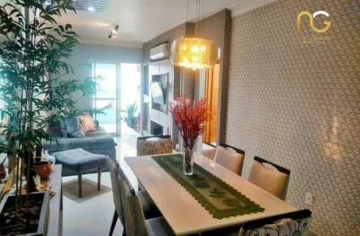 Apartamento com 2 dormitórios à venda, 87 m² por r$ 680.000,00 - aviação - praia grande/sp